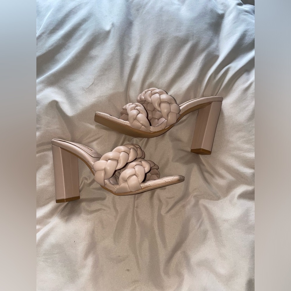Fashion Nova Braided Wedge Heels